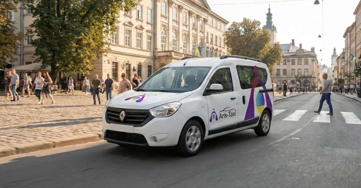 Авто класса Универсал с логотипами Aris-Taxi - закажи универсал такси по номеру 212